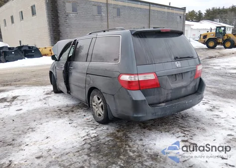 2005 Honda Odyssey Ex-L z USA, uszkodzony, nr VIN 5FNRL38635B419851